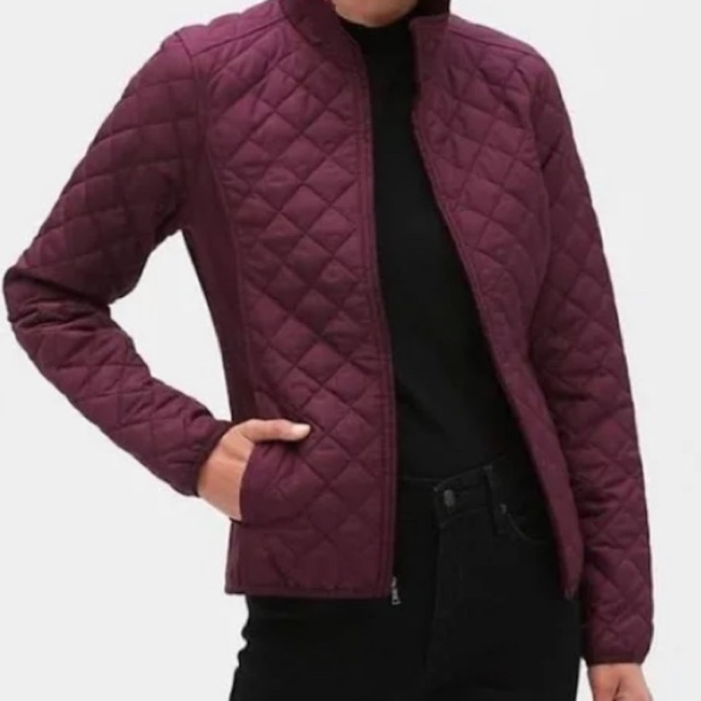 Maroon Banana Republic Jacket